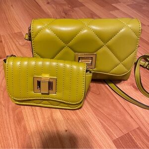 Steve Madden Purse and Matching Clutch